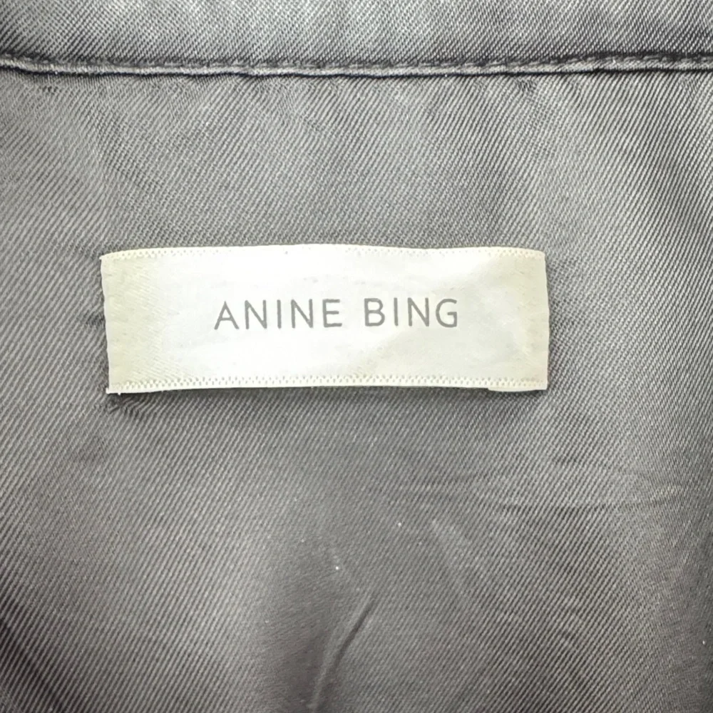 Anine Bing Samone Wool-Blend Trucker Jacket - Picture 2 of 15